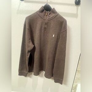 Ralph Lauren 1/4 zip Brown